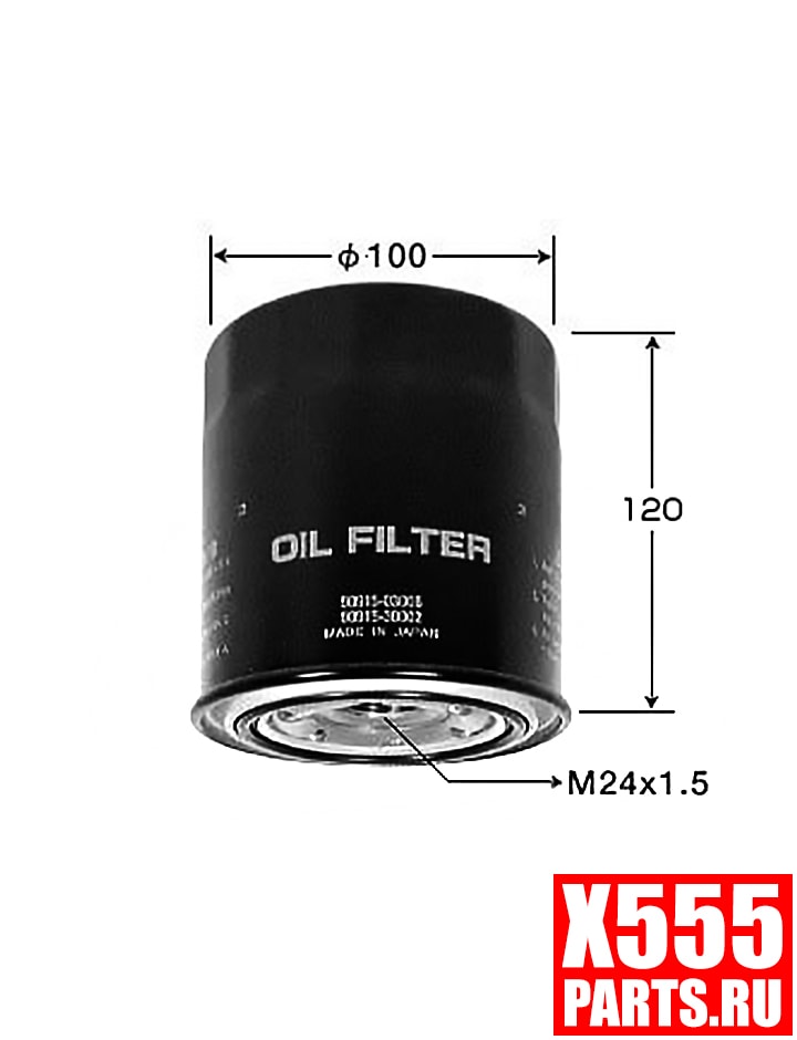 Масляный фильтр NITTO 4TP-125 ( VIC C115 )