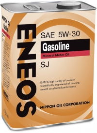 Масло моторное ENEOS Gasoline SL Минерал 5W30 4L OIL5069