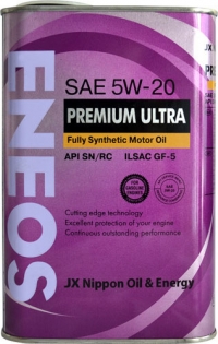 Масло моторное ENEOS Premium Ultra SN Синтетика 5W20 1L