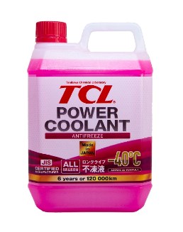 Антифриз TCL POWER COOLANT -40C розовый, длительного действия, 2 л PC240R 
